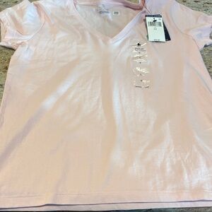 Ralph Lauren Pink V-Neck T-Shirt